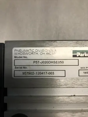 New | in-Stock PARKER P5T-J020DHSE050 Cylinders | Surplus Asset Holdings #1206567