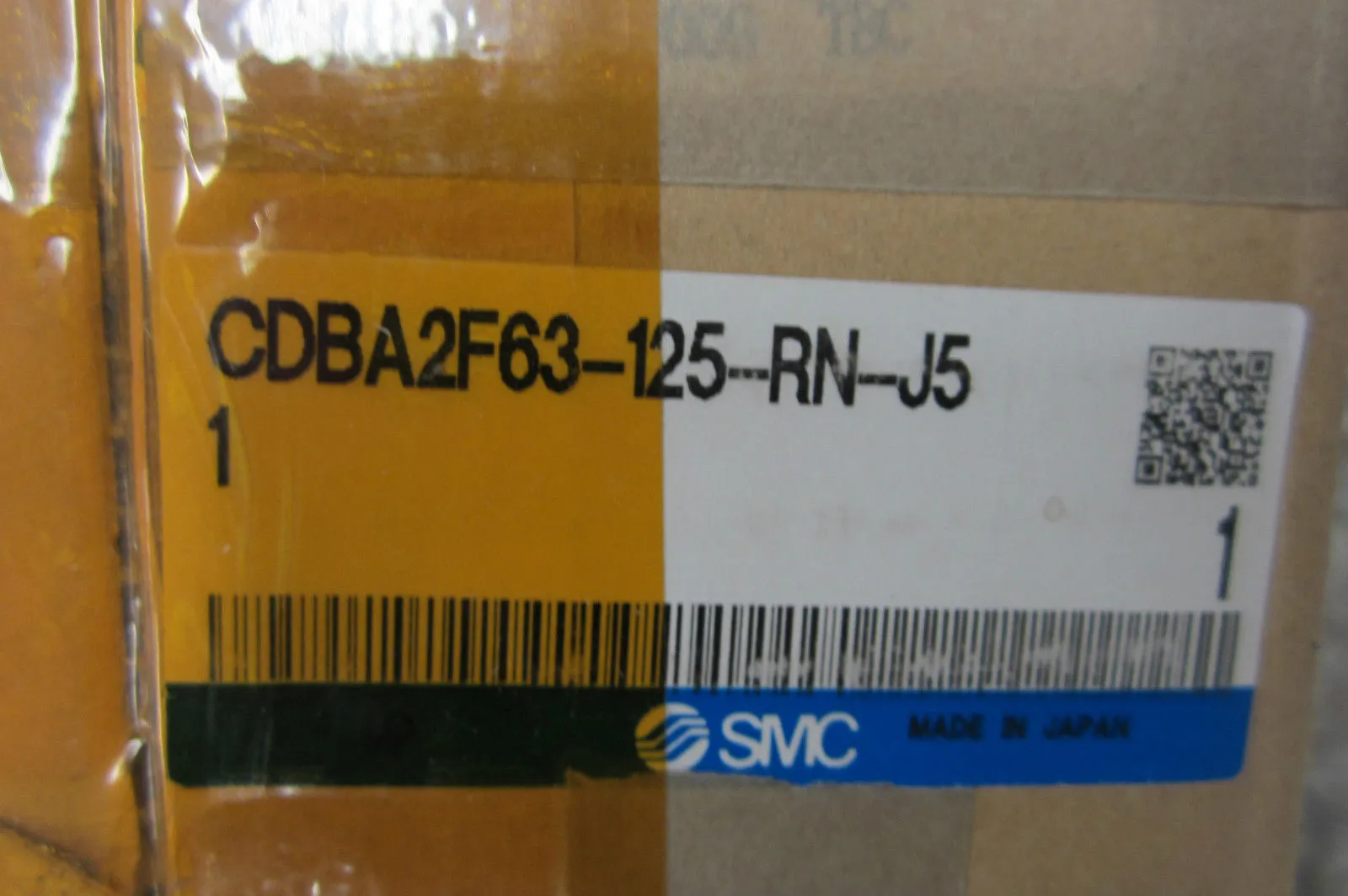 NEW SMC CDBA2F63-125-RN-J51 TIE ROD END LOCK CYLINDER CDBA2F63125RNJ51
