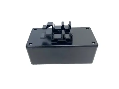 41089-6DN | Leviton  6-Port Din Rail Mount Box, Black - New Other