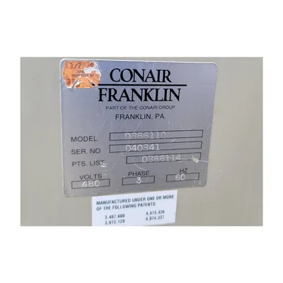 USED CONAIR CRG2000