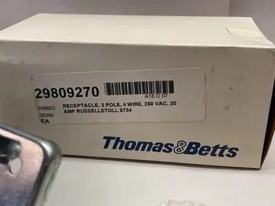New | in-Stock THOMAS & BETTS 8734 Miscellaneous Equipment (Electrical & Power) | Surplus Asset Holdings #1197539