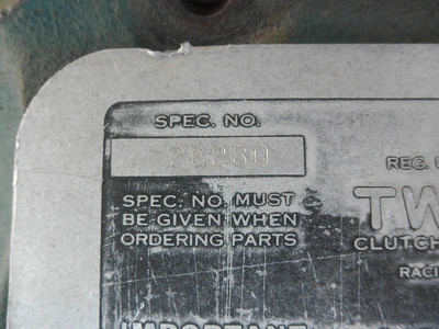 USED TWIN DISC SP 111 HP3