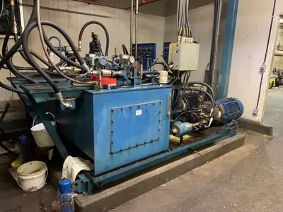 Twin Hydraulic Power Pack, 20HP + 40HP Motors