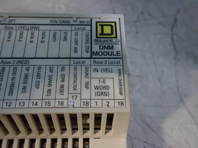 Used SQAURE D 5204634453 PLC Input & Output Ohio US | HGR 24 #879797