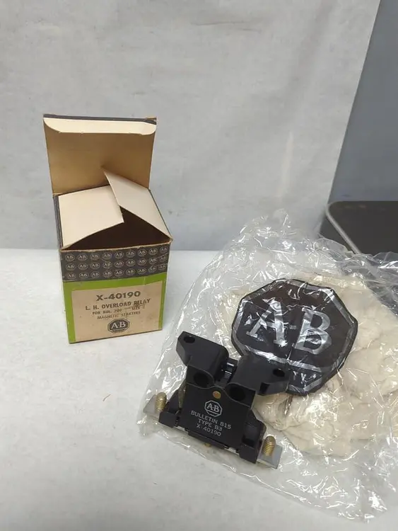New | in-Stock ALLEN-BRADLEY X-40190 Miscellaneous Equipment (Electrical & Power) Ohio US | Surplus Asset Holdings #1209887