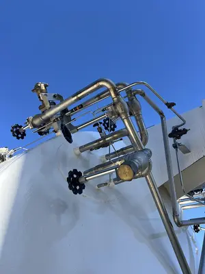 External Nitrogen Tank - 10,000 Gallons Brand New