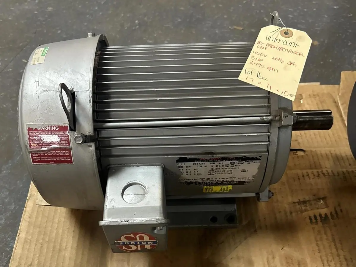Used US MOTORS A904/R07R125R031F Industrial Controls Ohio US | Surplus Asset Holdings #1364198