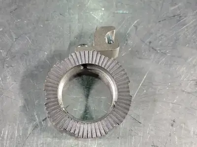 1" Grounding Locknut w/ Tin-Plated Aluminum Lay-In Lug