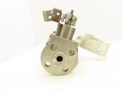 ITT Engineering CWP720 Cam-Tite Stainless 2-Way Ball Valve 1/2" Flanged 300#