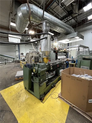 66" Davis Standard/Mega Coex Sheet Line With 4.5" and 2.5" Extruders