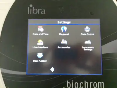 Biochrom Libra 80-7000-01 S50 UV/Vis Spectrophotometer 120v FULLY TESTED