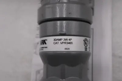 KILLARK VPR3465 30A GROUND STYLE 2 CONNECTOR 3-WIRE 4-POLE STOCK 1387CC