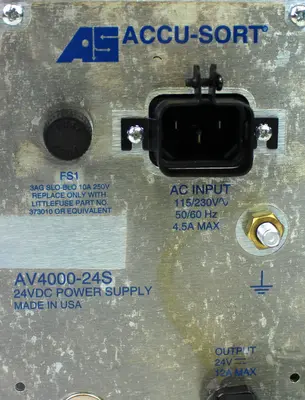 NEW ACCU-SORT APC100