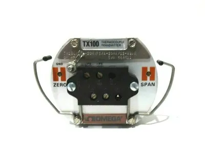 NEW OMEGA TX100-J2 THERMOCOUPLE TRANSMITTER TX100J2