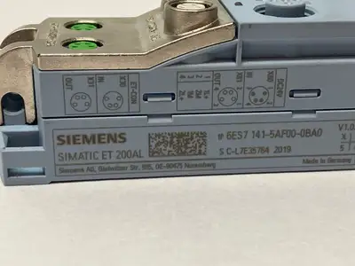 USED SIEMENS SIMATIC ET200AL DIGITAL INPUT MODULE DI 8X24VDC 4XM12