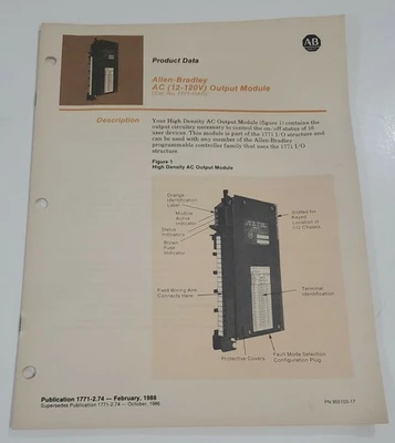 NEW Allen-Bradley 1771-0AD