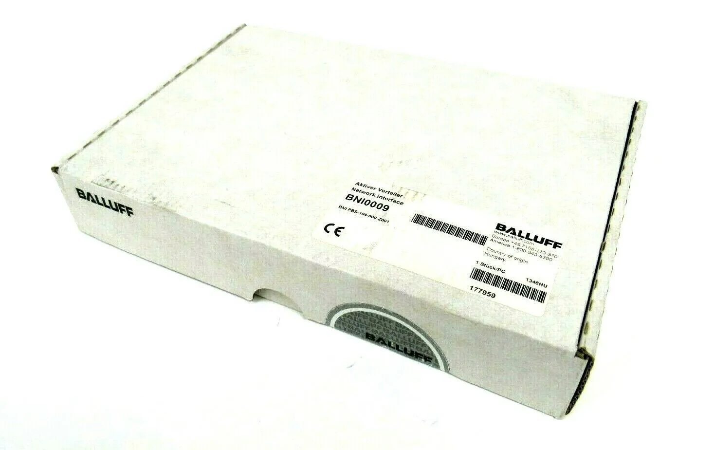 NEW SEALED BALLUFF BNI0009 NETWORK INTERFACE BNI PBS-104-000-Z001