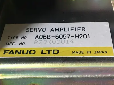 USED FANUC A06B-6057-H201