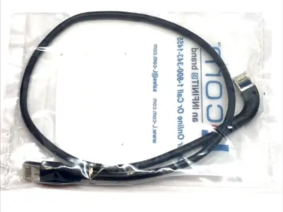 New | in-Stock L-COM CAT5E SHIELDED PATCH CABLE 2FT RA-TO-STRAIGHT RJ45 Cable & Wire | Maverick Industrial Sales #1098917