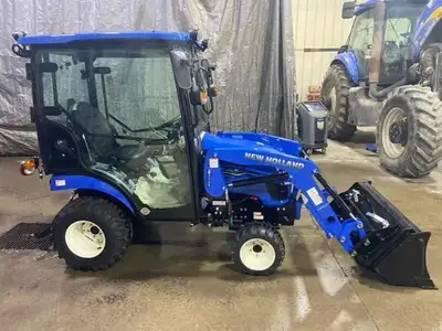 New | in-Stock 2026 NEW HOLLAND WORKMASTER 25S Sub-Compact & Compact Tractors Maine US | Beauregard Equipment #1511358
