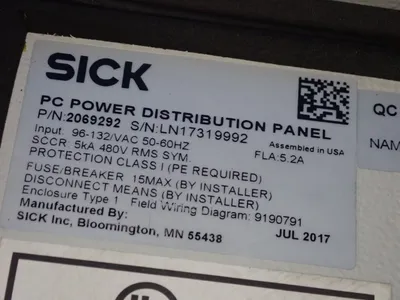 Used SICK 2089292 Uninterruptible Power Supplies Ohio US | HGR 24 #805567