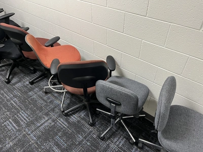 Lot of Rolling office Chairs