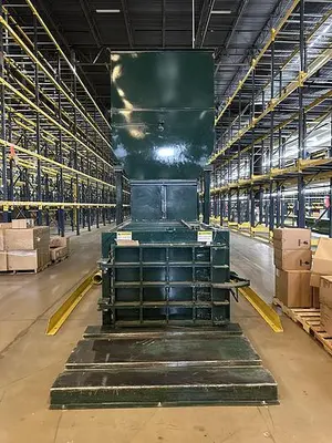 USED INTERNATIONAL BALER CORPORATION NA-1295-48 CLOSED DOOR BALER