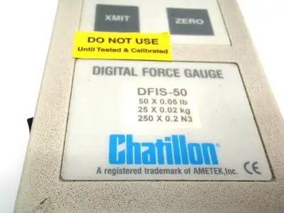 USED CHATILLON DIGITAL FORCE GAUGE