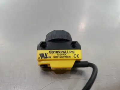 Banner QS18VP6LLPQ8 Photoelectric Sensor Switch, (1412H), 10-30VDC. 5E-34/6