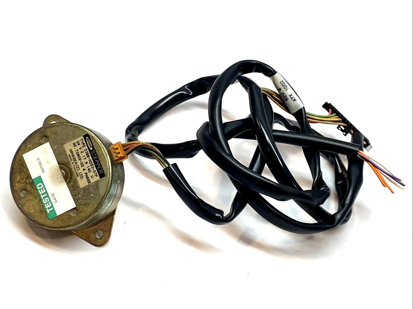 Used Minebea Astrosyn 4-Phase Stepper Motor 24V T2802-02 D.C. Motors Michigan US | Maverick Industrial Sales #1395268