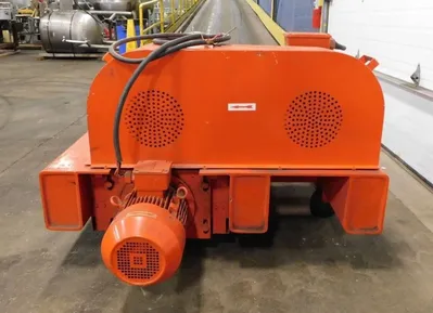 SCI LW 350 x 1550mm oilfield decanter centrifuge skid, 304SS.