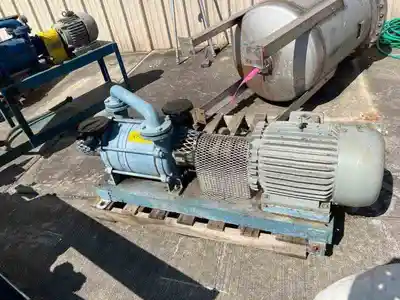horizontal vacuum pump