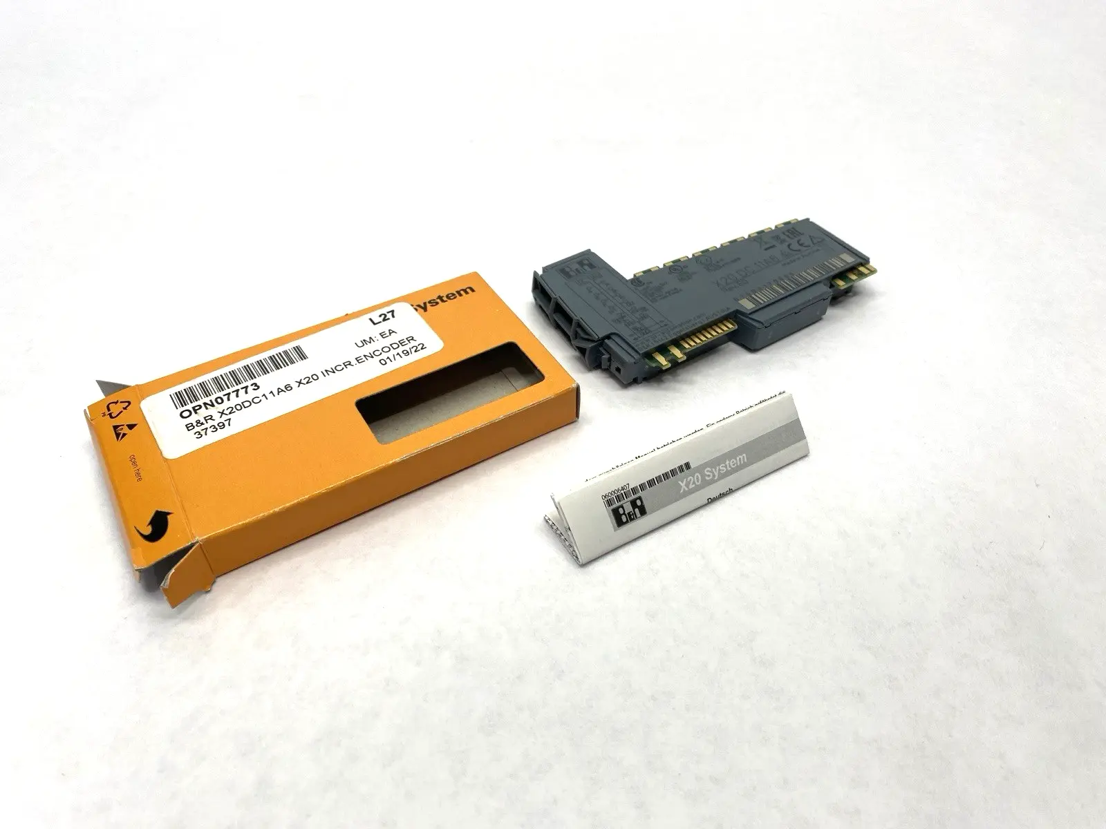 USED B&R REV. E0 DIGITAL COUNTER MODULE NETTIME FUNCTION 5V