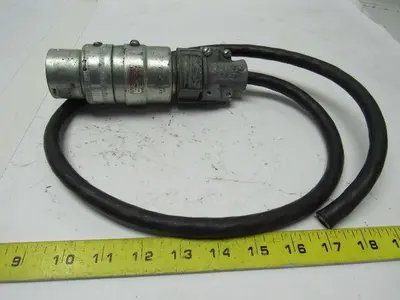 Russellstoll SKP9GC Ever-Lock 9 Pin Plug  20A 250VDC 600 VAC