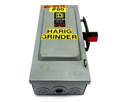 Used SQUARE D H361 Relays & Switches | Maverick Industrial Sales #1101725