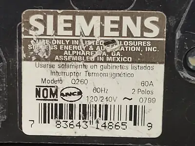 USED SIEMENS Q260