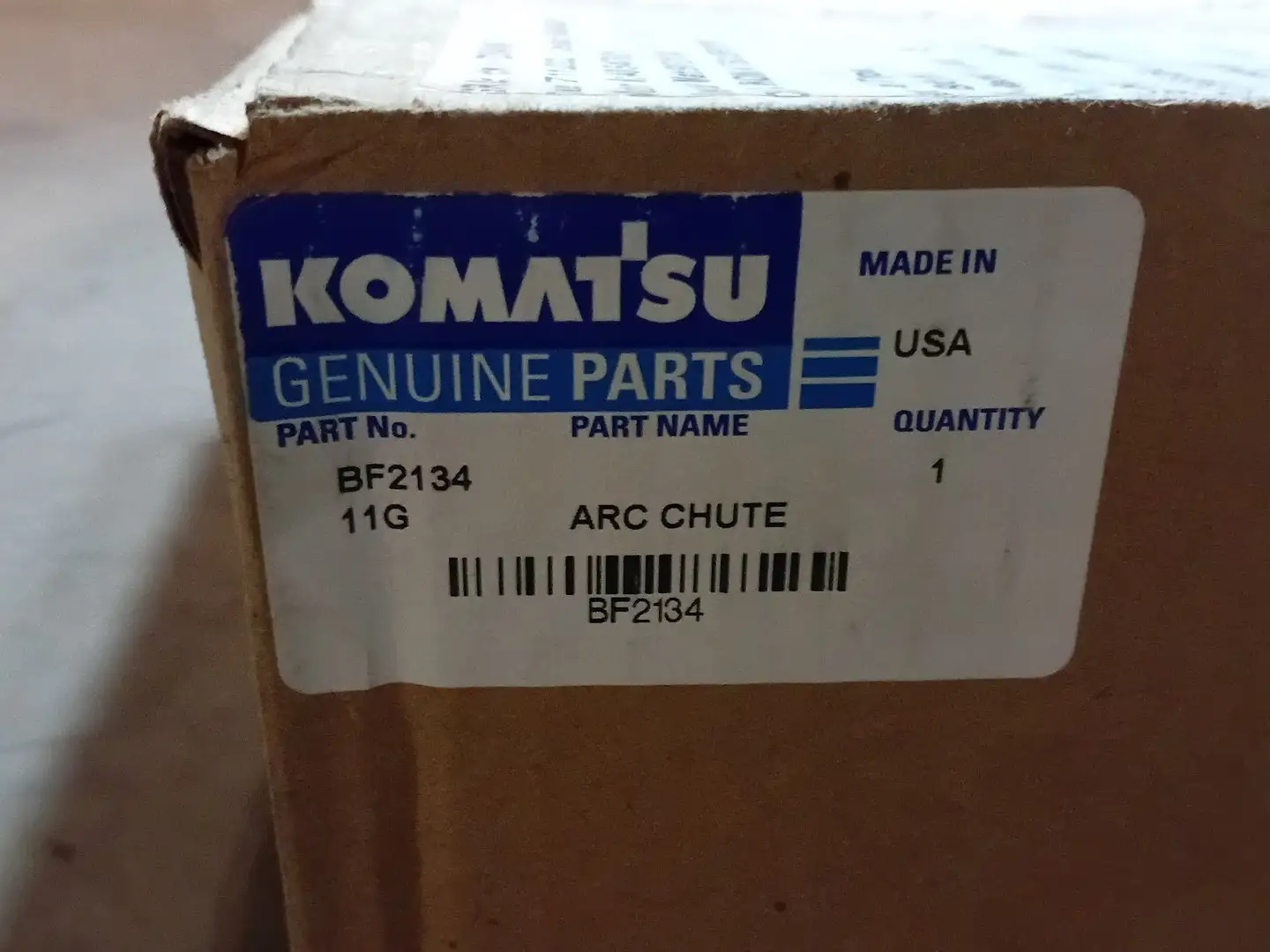 NEW KOMATSU BF2134