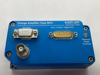 USED KISTLER INDUSTRIAL CHARGE AMPLIFIER 18-30V TYPE 5073