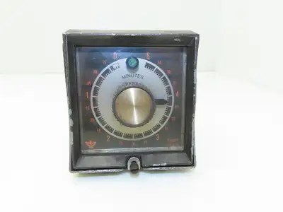 Eagle Signal HP53A6 Analog Reset Timer 0-5 Min 120V HP5 CYCL-FLEX Series