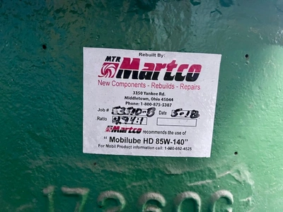 Black Clawson No. 3 Hydra Pulper Drive Remanufactured by Martco