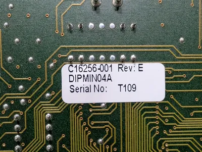 MOOG C16256-001 ParCon Jr. Parison Programmer Main Control Board Rev. E Used