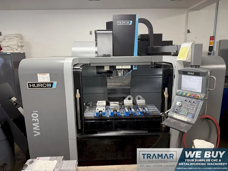 Used 2014 HURCO VM30I Vertical Machining Centers Michigan US | Tramar Industries #1123434