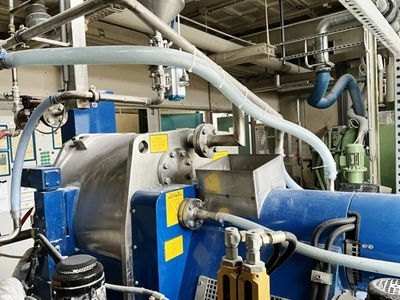 Krettek ProCent P 63 B Pilot horizontal peeler centrifuge, 316L SS.