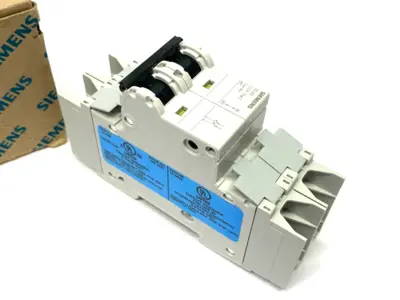 USED SIEMENS CIRCUIT BREAKER, 2-POLE, C-TRIP, 10KA