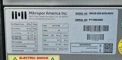 USED 2024 MIKROPOR AMERICA, INC. MKUS-900-GON/460V