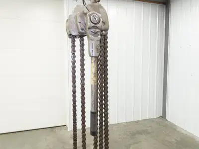 Yale C85 6 Ton 12000Lb Manual Roller Chain Hand Lever Ratchet Hoist 6' Lift