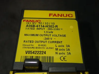 USED FANUC A06B6114H302R