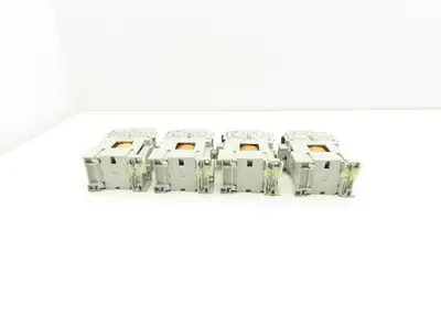 Allen Bradley 100-C09D*01 IEC Contactor 9A 3-Pole 24VDC Coil Aux 100-F  Lot of 4