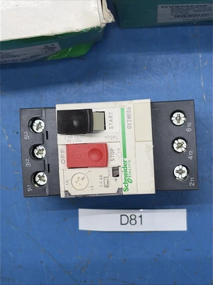 (2) Schneider Electric GV2ME06 Motor Circuit Breaker 50/60 HZ NIB Fast Shipping