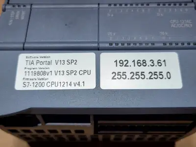 USED SIEMENS 6ES7214-1BG40-0XB0